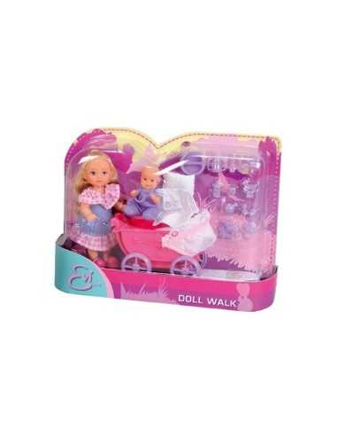 Evi con bebè in carrozzina 2292398096194 Simba Toys | Futurartshop.com