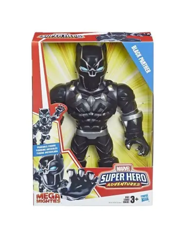 Super Hero Adventures mega mighties Black Panther HASE4132EU42/E4151 Hasbro | Futurartshop.com