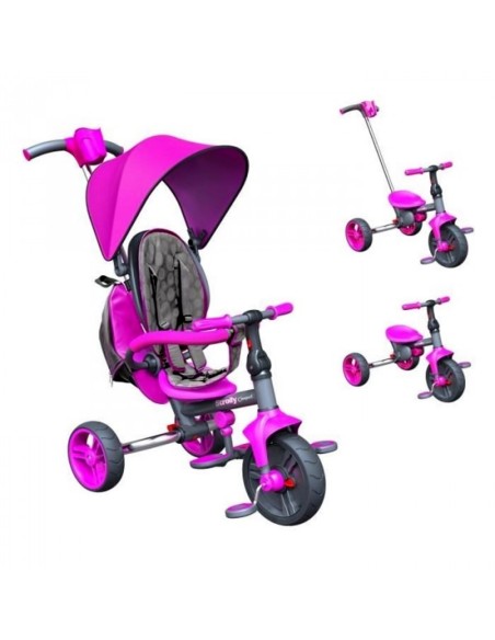 Triciclo Strolly compact rosa MON25338 Mondo | Futurartshop.com
