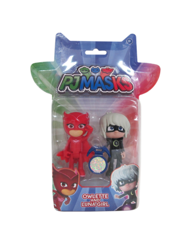 Pj Masks - Blister doppio - Gufetta e Luna girl GIOPJM65B00/3 Giochi Preziosi | Futurartshop.com