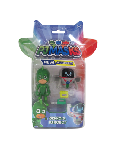 Pj Masks - Blister double - Gekko and PJ robot GIOPJM65B00/2 Giochi Preziosi | Futurartshop.com