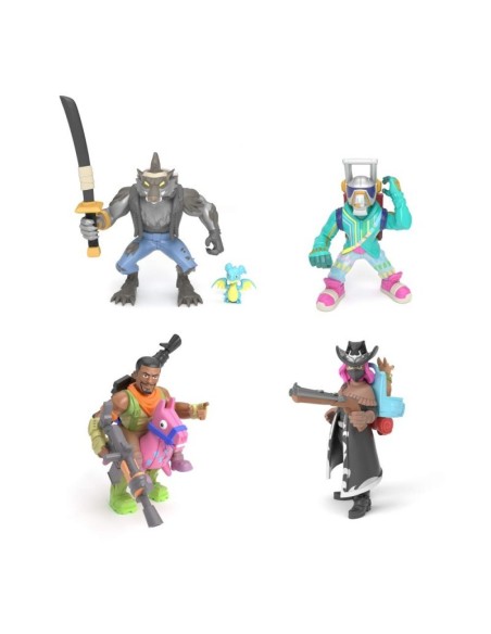 Fortnite - Box 4 characters Say - Calamity - Dj Yonder - Giddy-up GIOFRT14100 Giochi Preziosi | Futurartshop.com