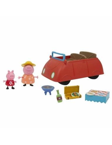 Peppa Pig auto deluxe della famiglia pig GIOPPC48000 Giochi Preziosi | Futurartshop.com