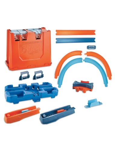 Hot Wheels - Set deluxe stunt box con 2 auto MATGGP93 Mattel | Futurartshop.com