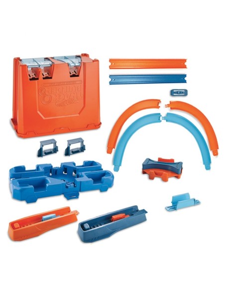 Hot Wheels - deluxe Set stunt box with 2 cars MATGGP93 Mattel | Futurartshop.com