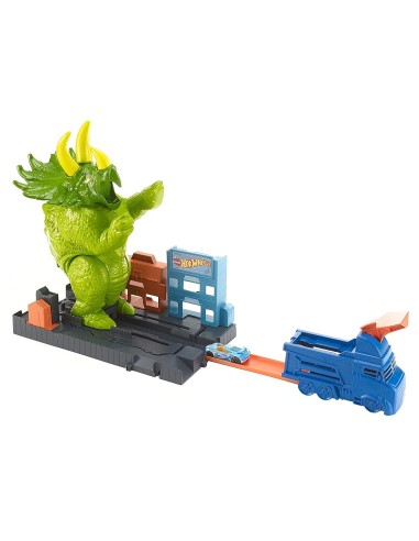 Hot Wheels City Track attack triceratops MATGBF97 Mattel | Futurartshop.com