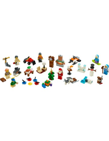 Lego 60235 Calendario dell'avvento lego city 2019 LEG6251827 Lego | Futurartshop.com