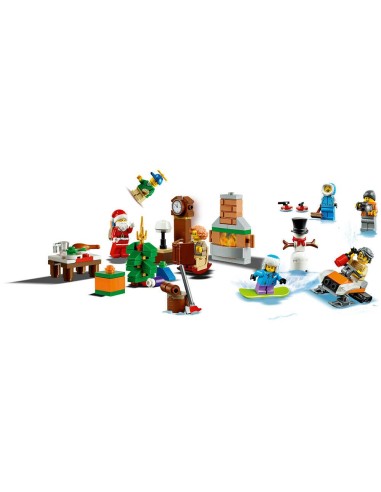 Lego 60235 Calendario dell'avvento lego city 2019 LEG6251827 Lego | Futurartshop.com