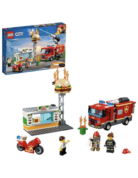 Lego 60214 Fiamme al burger bar LEG6251387 Lego | Futurartshop.com