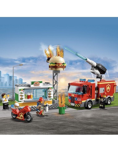 Lego 60214 Fiamme al burger bar LEG6251387 Lego | Futurartshop.com