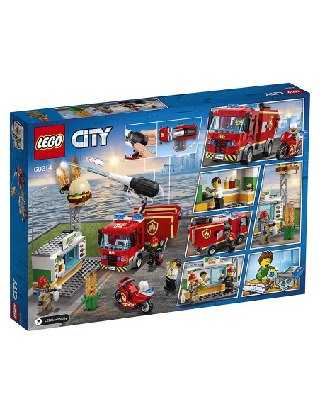 Lego 60214 Fiamme al burger bar LEG6251387 Lego | Futurartshop.com
