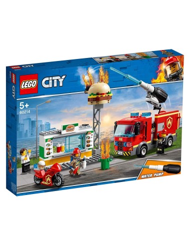 Lego 60214 Fire at the burger bar LEG6251387 Lego | Futurartshop.com