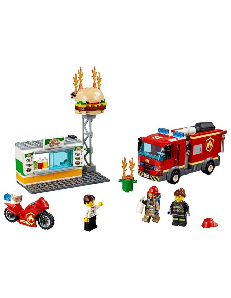Lego 60214 Fiamme al burger bar LEG6251387 Lego | Futurartshop.com