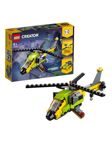 Lego 31092 Avventurain helicopter LEG6259223 Lego | Futurartshop.com