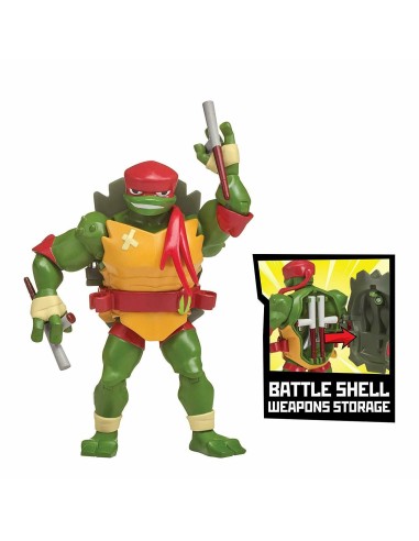 Ninja Turtles - Personaggio base Raffaello battle shell GIOTU202711/4 Giochi Preziosi | Futurartshop.com