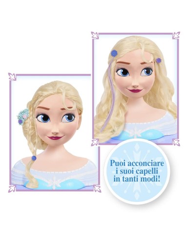 Frozen - Head deluxe Elsa styling head GRAFRN79000 Giochi Preziosi | Futurartshop.com