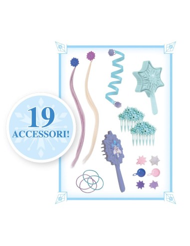 Frozen - Testa deluxe di Elsa styling head GRAFRN79000 Giochi Preziosi | Futurartshop.com