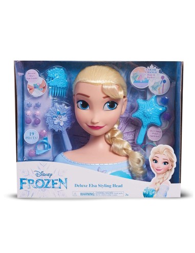 Frozen - Testa deluxe di Elsa styling head GRAFRN79000 Giochi Preziosi | Futurartshop.com