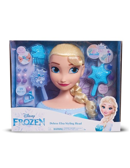 Frozen - Testa deluxe di Elsa styling head GRAFRN79000 Giochi Preziosi | Futurartshop.com