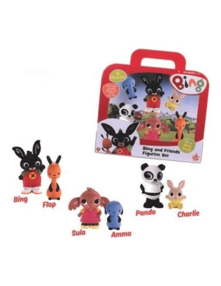 Bing set 6 characters GIOBNG07000 Giochi Preziosi | Futurartshop.com