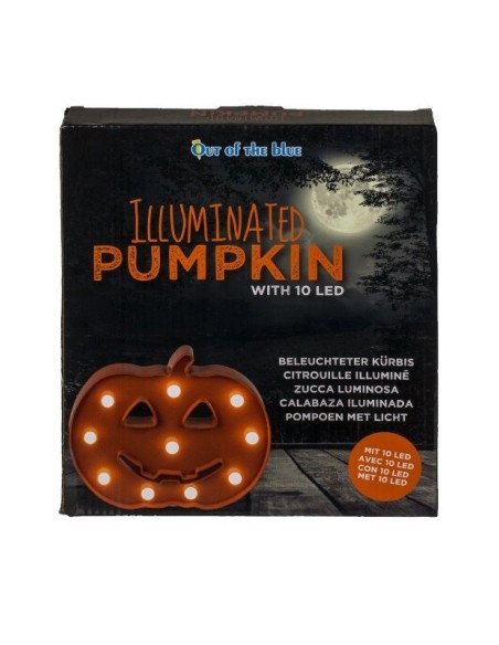 Halloween Pumpkin with 10 LED OTB98/2084 Out of The Blue | Futurartshop.com