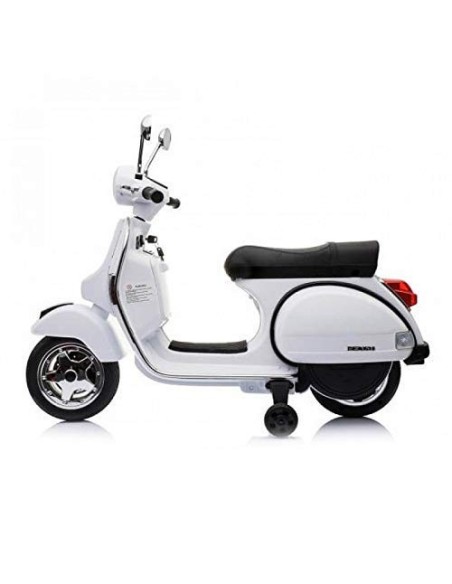 Vespa electric PX150 white 12V WONLT887/BIANCO Linea Paggio | Futurartshop.com