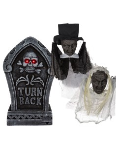 Halloween - Lapide con 2 LED e zombi OTB98/2081 Out of The Blue | Futurartshop.com