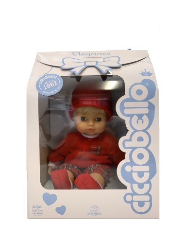 Cicciobello Bambola elegance rosso GIOCCB46000/3 Giochi Preziosi | Futurartshop.com