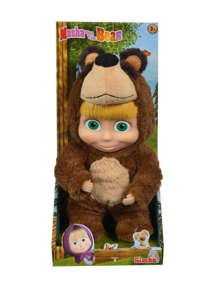 Masha and Bear Doll Masha with costume bear SIM109301064 Simba Toys | Futurartshop.com