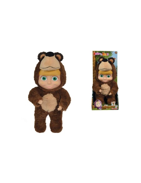Masha and Bear Doll Masha with costume bear SIM109301064 Simba Toys | Futurartshop.com
