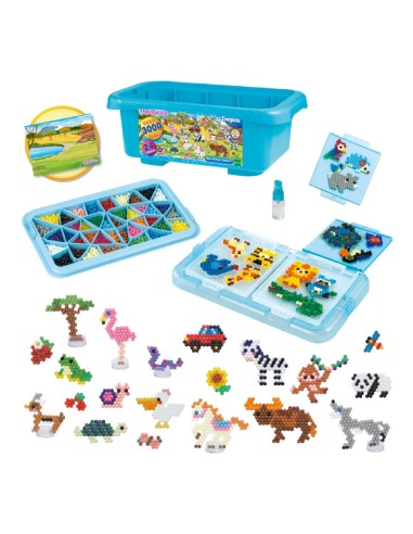 Aquabeads - Box Mega Safari Craft Beads BOR32808.AQU Epoch | Futurartshop.com
