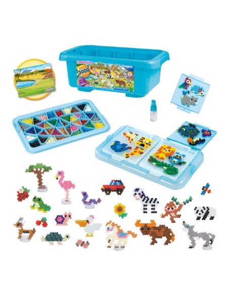 Aquabeads - Box Mega Safari Craft Beads BOR32808.AQU Epoch | Futurartshop.com