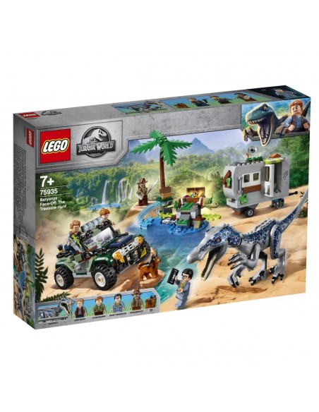 Lego 75935 face-to-face with the baryonyx: treasure hunt