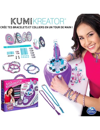 Cool Maker - Macchina per braccialetti e collane Kumikreator SPI6053898 Spin master | Futurartshop.com