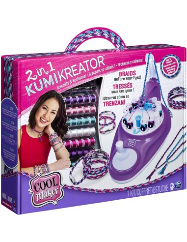 Cool Maker - Macchina per braccialetti e collane Kumikreator SPI6053898 Spin master | Futurartshop.com