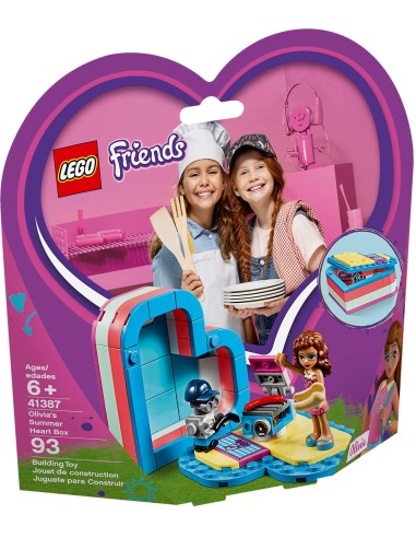 Lego 41387 la scatola del cuore dell'estate di olivia LEG6265423 Lego | Futurartshop.com