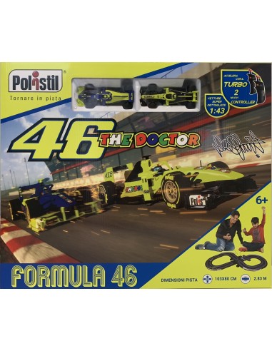 Pista Polistil - Valentino Rossi 46 Formula 1 GOL96123 Goliath | Futurartshop.com
