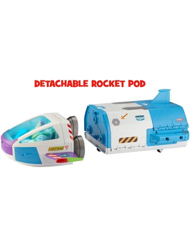 Toy Story 4 - Mega spaceship Buzz Lightyear 4 in 1 MATGJB37 Mattel | Futurartshop.com