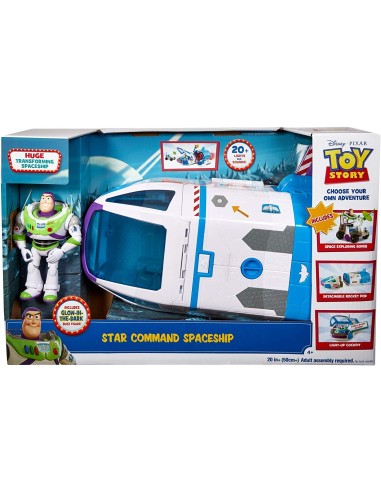 Toy Story 4 - Mega spaceship Buzz Lightyear 4 in 1 MATGJB37 Mattel | Futurartshop.com