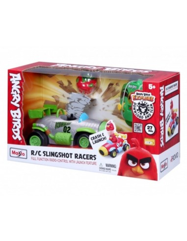 Angry Birds car radio controlled Slingshot racers GOL82501 Goliath | Futurartshop.com