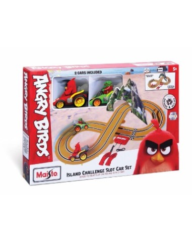 Angry Birds - Pista island challenge slot car set GOL82505 Goliath | Futurartshop.com