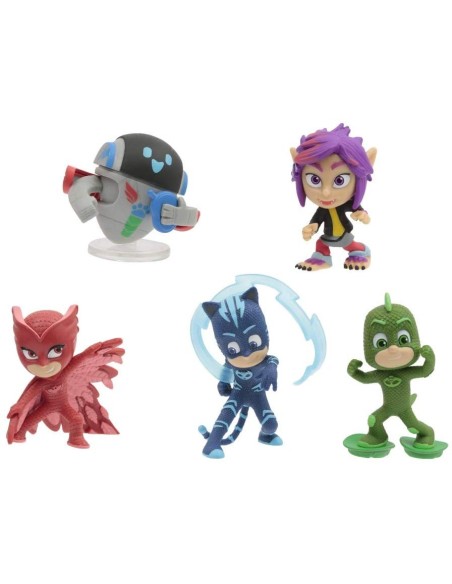 Pj Masks - Confezione con 5 personaggi collezionabili GIOPJM94000 Giochi Preziosi | Futurartshop.com