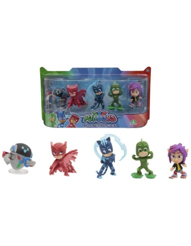 Pj Masks - Confezione con 5 personaggi collezionabili GIOPJM94000 Giochi Preziosi | Futurartshop.com
