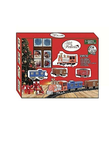 Small Train christmas DEL0007240 Lima | Futurartshop.com