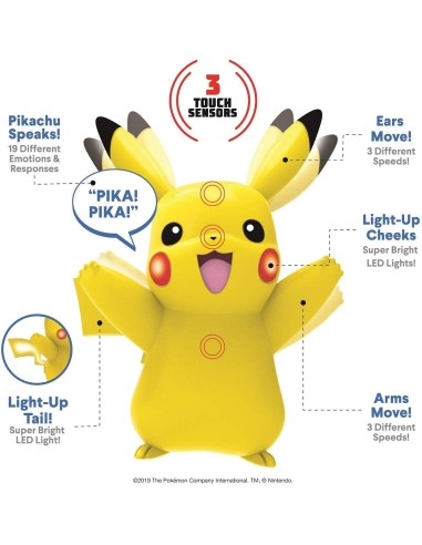 Pokémon - Pikachu interactive GioPKE18000 Giochi Preziosi | Futurartshop.com
