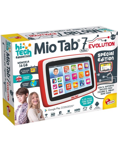 Mio Tab 7 Pollici evolution LIS71975 Lisciani | Futurartshop.com