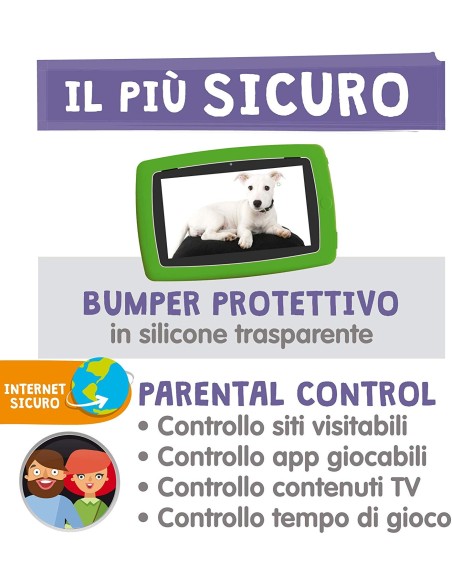 Mio Tab 7 Pollici evolution LIS71975 Lisciani | Futurartshop.com