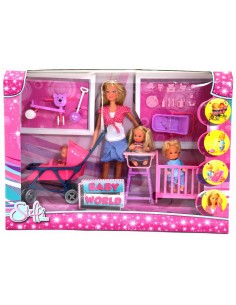 Steffi Love "- Puppen, " Baby world SIM105736350 Simba Toys- Futurartshop.com