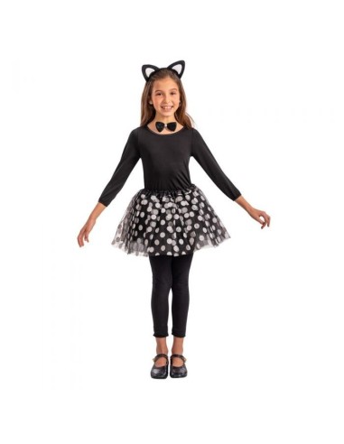 Set Cat skirt bow tie and a headband CAR03502 Carnival Toys | Futurartshop.com