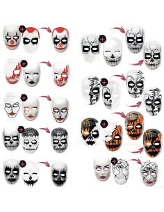 2 maschere viso sovrapponibili CAR00167 Carnival Toys | Futurartshop.com